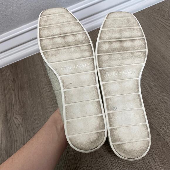 Franco Sarto Gray Snake Printed Boston Slip On Sneakers Size 8 - Picture 4 of 5